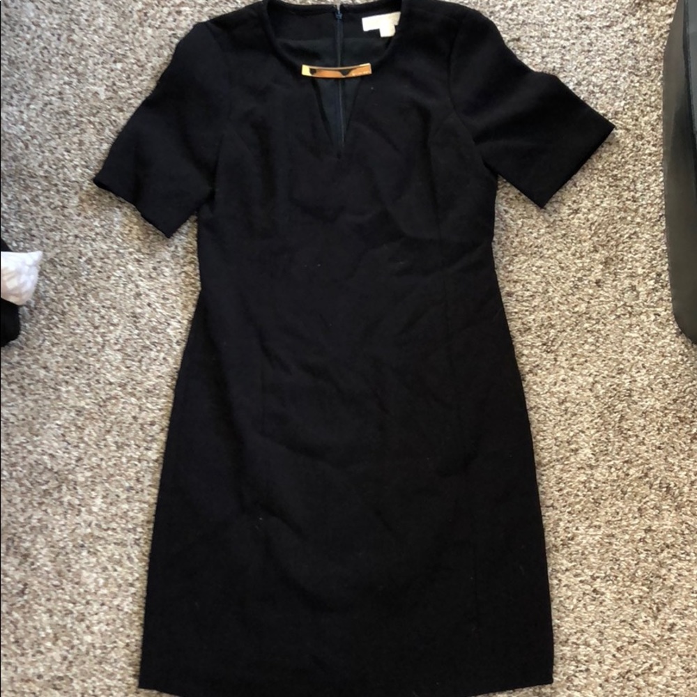Michael Kors flight attendant inspired dress